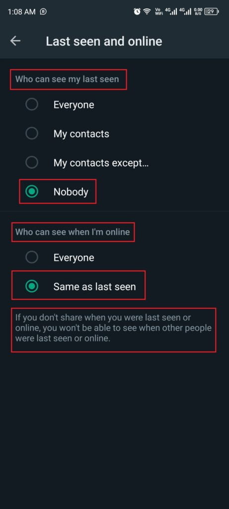 Modify your Privacy Settings